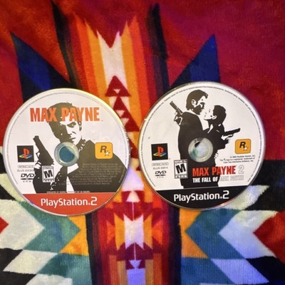 Max Payne 1 and 2 for PlayStation 2 ps2 tested and works discs only  