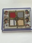 2025 Topps Museum Mike Trout Mookie Betts Aaron Judge Acuna Jr. Quad Relic 27/49