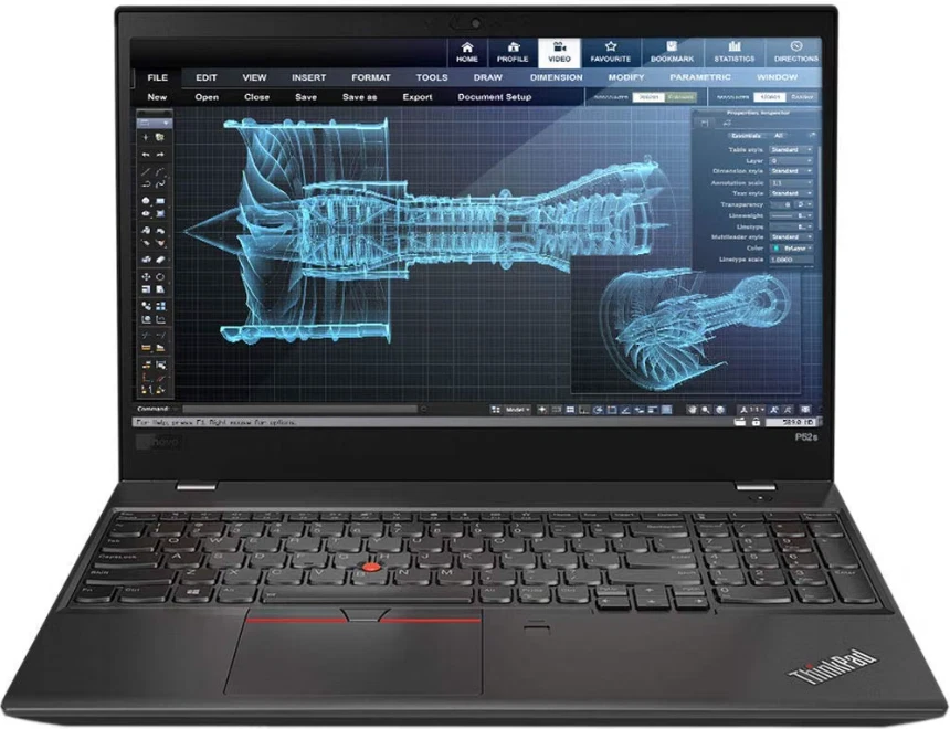 Lenovo ThinkPad P52s · i7-8550U · 16GB · 256GB, photo 2 of 5
