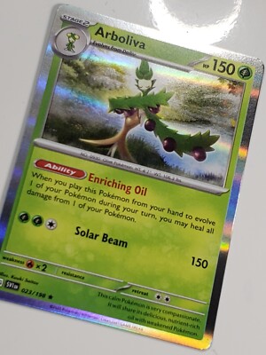 arboliva pokemon card value ex - 023/182 Ultra Rare Rx2 / None / 2 SV01 Arboliva ex 2025 Scarlet &