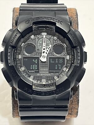 Casio G Shock WR 20 bar Watch 5081 GA-100MB Wristwatch Watch Casio G Shock WR 20 bar Watch 5081 GA-100MB Wristwatch Watch