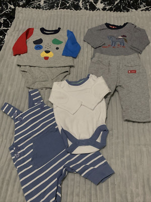 Gap 1 Stück, Mini Club 2 Stück & Junior J Top & Unterteil Alter 0-3 Monate Neu & Gebraucht