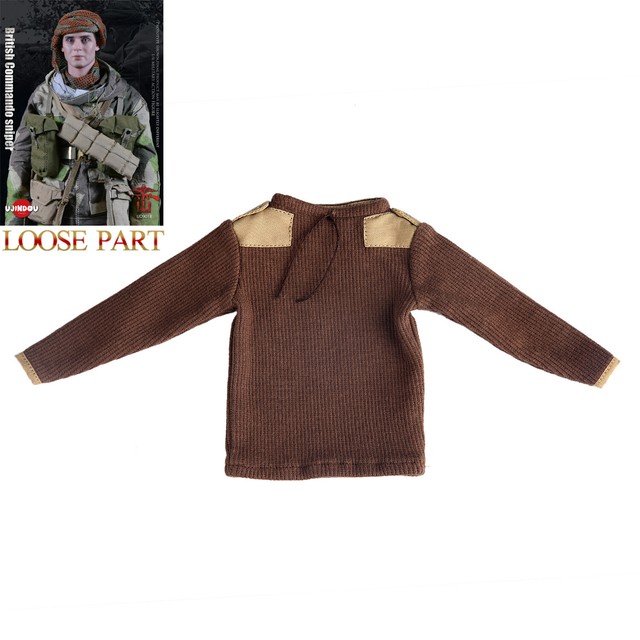 UJINDOU UD9018 1/6 WWII British Commando Sniper 1944 Action Figure Sweater YR10471 UJINDOU UD9018 1/6 WWII British Commando Sniper 1944 Action Figure Sweater YR10471