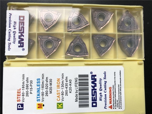 DESKAR 10pcs WNMG080404-MQ LF6018 WNMG431 MQ FOR steel stainless steel cast iron - Picture 2 of 3