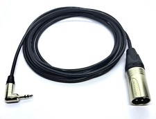 AUX-Kabel Neutrik  NTP3R Winkel-Miniklinke 3,5 mm-XLR Male NC3MXX summiert