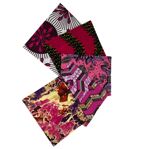 African Fabric Patchwork Quilting Ankara Wax Print Fat Quarter Bundles Cotton UK - Picture 148 of 387