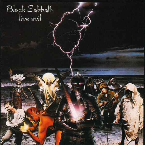 帯付 Black Sabbath Live Evil 2LP Black Sabbath - Live Evil - Warner Bros. Records - 1-23742