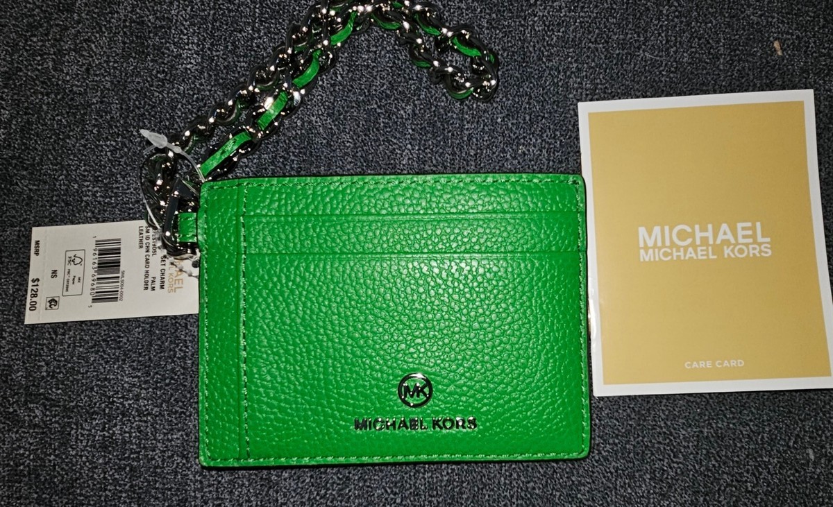 Chain Lime Green Michael Kors Wallet Mens Wallets Neon Michael