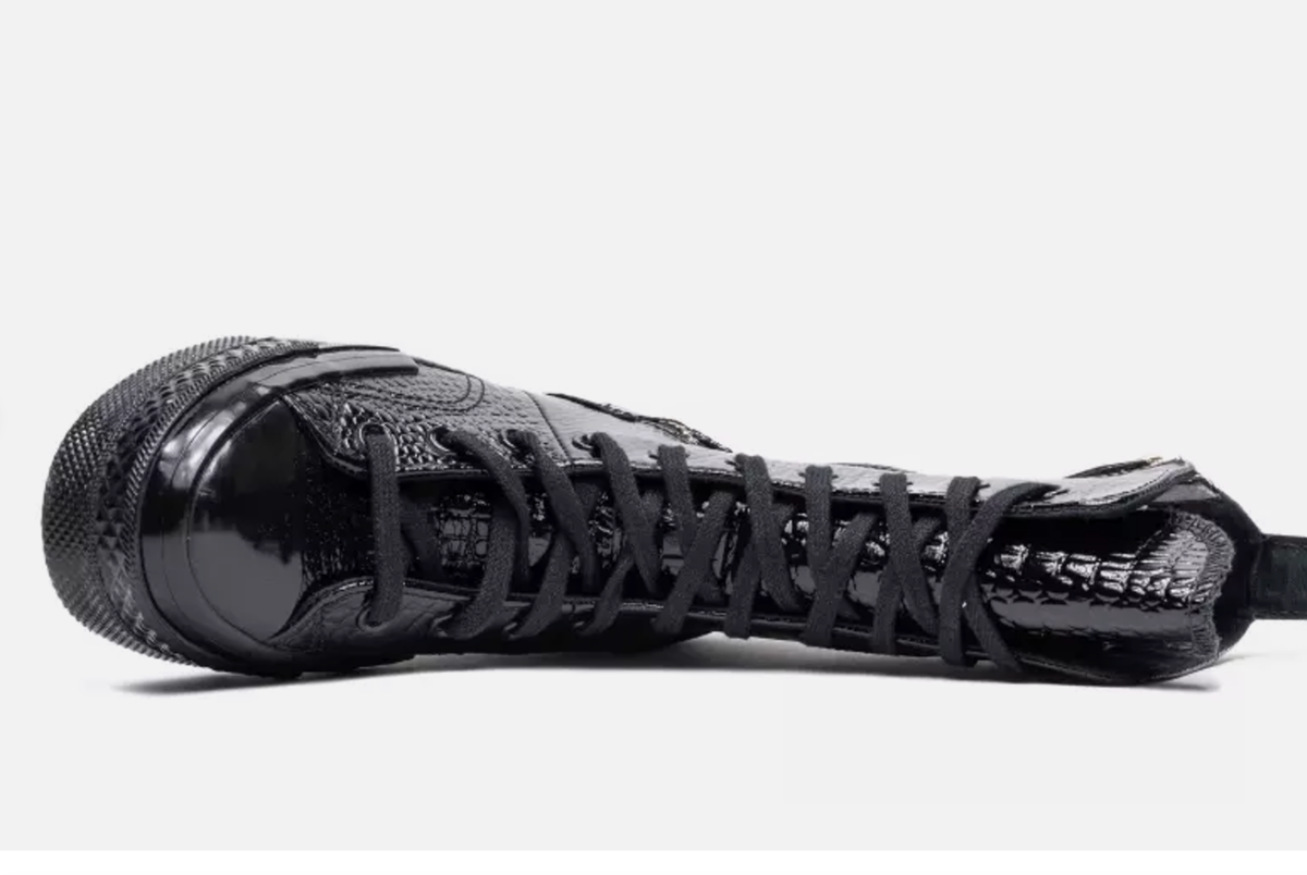 NEW CONVERSE Wmns Chuck 70 Plus X High Black Croc A09381C SIZE 3