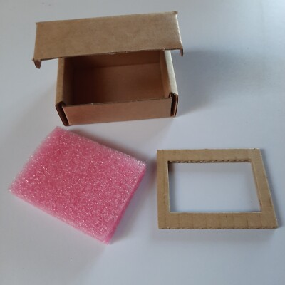 SALE!!! 10x kleine Box Karton Verpackung ESD Schachtel 3-tlg. 88 x 63 x 30 mm N2