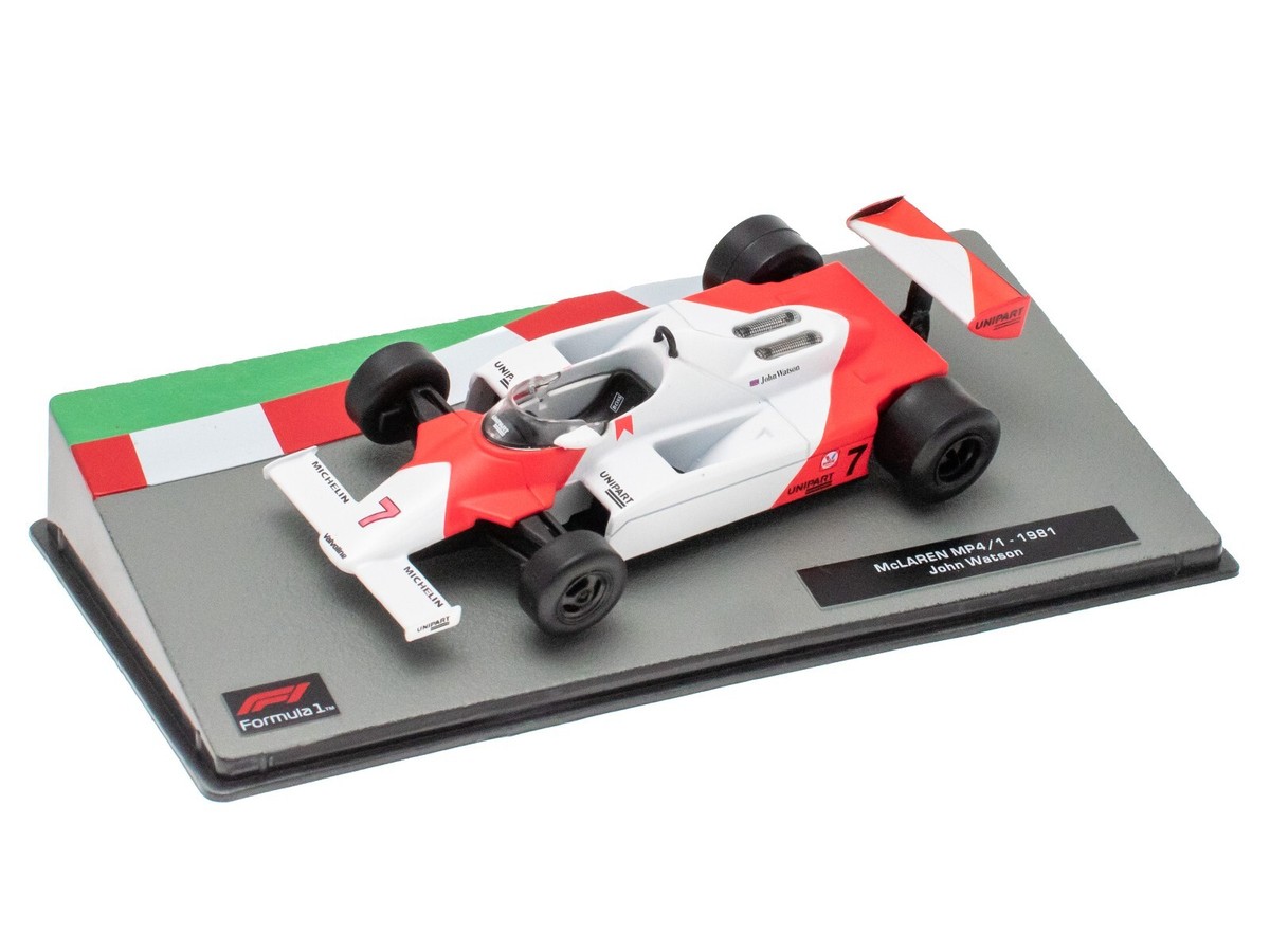 McLaren MP4/1 John Watson 1981 - 1:43 MODEL CAR Formula 1 F1