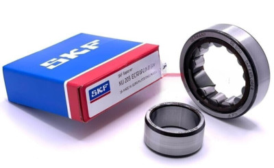 NEW SKF NU205 ECP CYLINDRICAL ROLLER BEARING 25x52x15mm