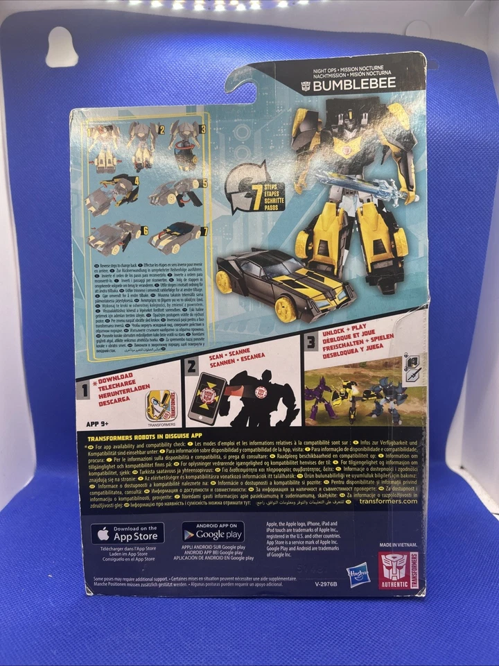 Transformers Robots in Disguise Warriors Class NIGHT OPS BUMBLEBEE by Hasbro - Image 3 of 4
