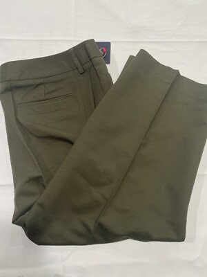 Rafaella Dress Pants Womens Size 14  Grape Leaf Summer Infusion