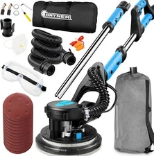 NEW Kitvance SZB-225FV-2 Electric Drywall Sander w/ Vacuum 7 Speed 900-1800 RPM
