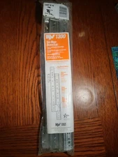 NOS KV1300 Side Mount Drawer Slide 16" Zinc Knape & Vogt 75 Lb load capacity