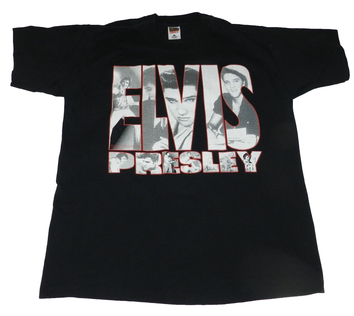 Vintage Elvis Presley T-Shirt Size XL Music Tee 90s Very Rare!! | eBay