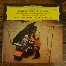 Beethoven Violin Sonatas Op. 96 & Op. 30 No. 2 - Menuhin/Kempff DG LP — listing 4