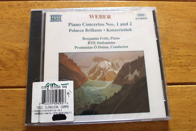 PROINNSIAS O DUINN - WEBER PIANO CONCERTOS NOS 1 AND 2 CD [NEW