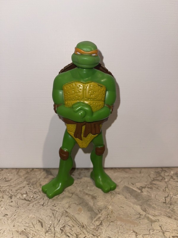 2007 TMNT Ninja Turtles McDonald’s Happy Meal Storage Shell Michelangelo