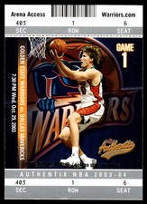 2003-04 Fleer Authentix #29 Mike Dunleavy, Jr. Golden State Warriors