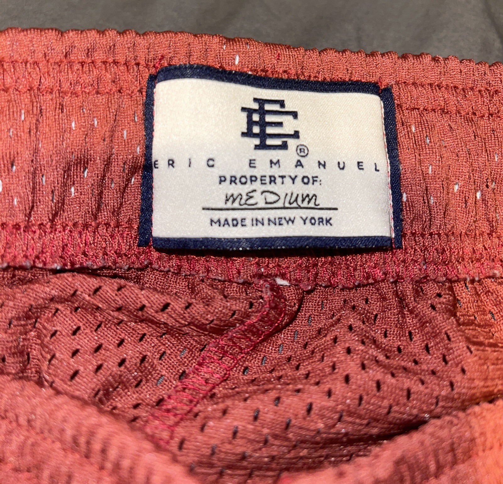 Eric Emanuel EE Basic Short Maroon/Orange. Medium - image 4