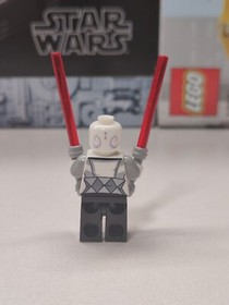 NEW Star Wars Asajj Ventress (White Torso) Custom Lego Minifigure 75087 Anakin