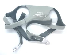 New Respironics Amara View Headgear with Magnetic Clips. Large. #1090696