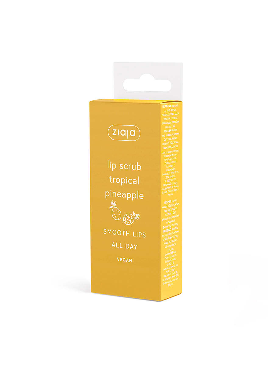 Ziaja Tropical Pineapple Lip Scrub 12ml