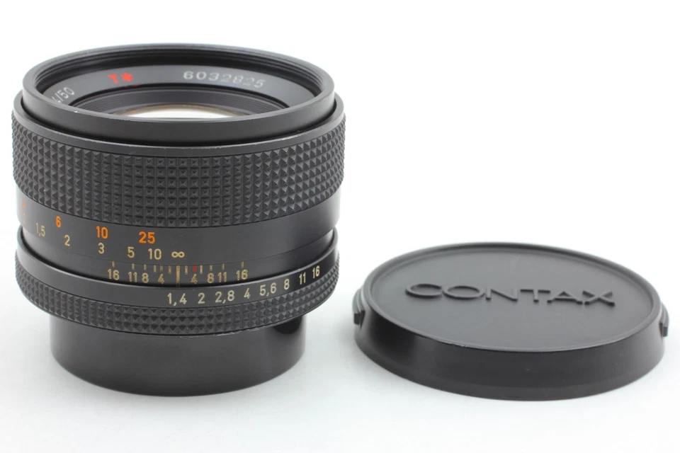 [Near MINT++] Contax Carl Zeiss Planar 50mm f/1.4 T* AEJ MF Lens CY Mount Japan - Image 2 of 4