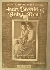 Heart-breaking Baby Doll - Cliff Hess & Sidney Mitchell - 1919