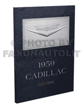 1959 Cadillac Data Book Dealer Album with Options Accessories for all models