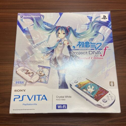 PSVITA 1000 main unit Crystal White Hatsune Miku 2140 Japan