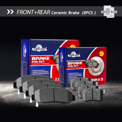 For 2003 - 2007 Honda Accord V6 Front + Rear Premium Ceramic Brake Pads