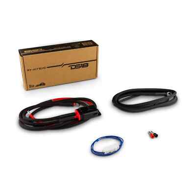 DS18 8-Gauge Amplifier Installation Kit OFC Waterproof for