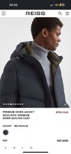 Reiss- Woolrich Premium Down Jacket Woolrich Premium Down Quilted Coat
