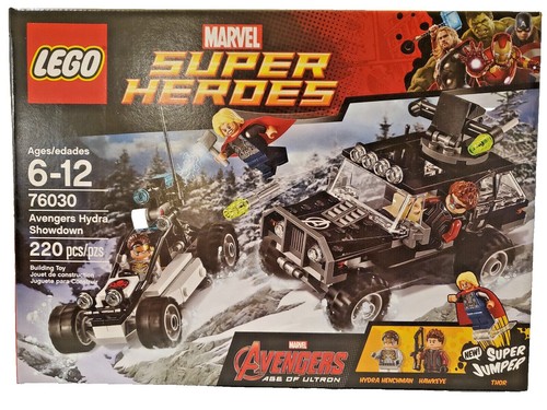 LEGO 76030 Marvel Super Heroes Avengers Hydra Showdown Complete