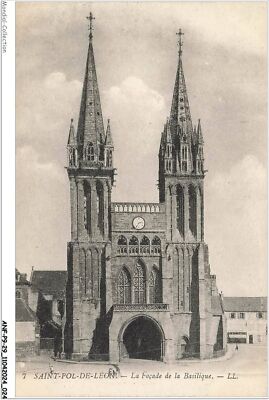 ANFP9-0879-29 - SAINT-POL-DE-LEON - Die Fassade Der Basilika