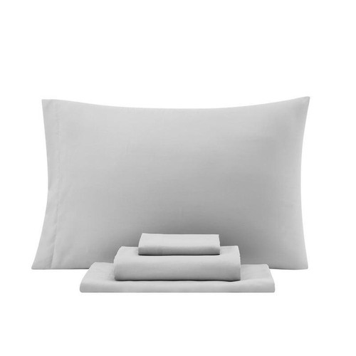 7-Piece Red Reversible Bedding Set Queen Size Sheets Shams Pillowcases Comforter - Picture 5 of 7
