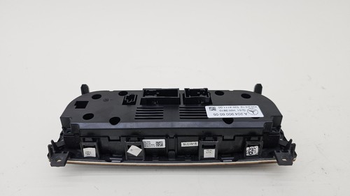 12-18 Mercedes W218 CLS550 A/C Heater Climate Control Wood Trim A2049006005 OEM - Picture 4 of 8