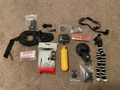 Gopro Hero Plus With A Lot Of Accessories Only Used 2-3 Times Perfect Condition