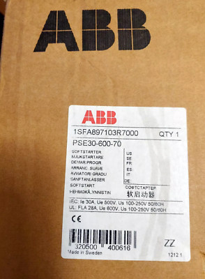 1PC New ABB PSE30-600-70 Soft Starter Expedited Shipping 