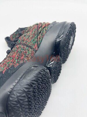 New Nike Lebron 15 Bhm Black/Green/Red 943762-900 Sz 5Y Basketball Shoes  37.5 | Ebay