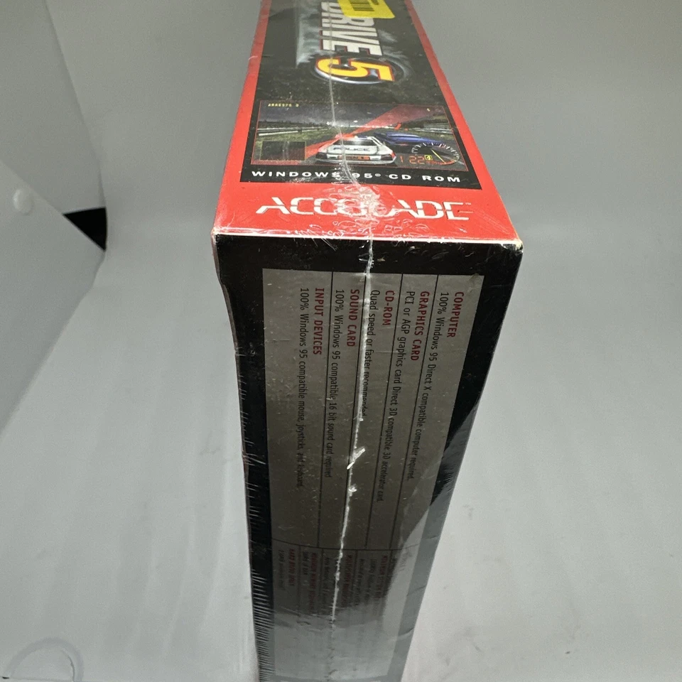 Test Drive 5 (PC, 1998) Accolade Big Box - Image 2 of 4