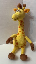 Toys R Us Geoffrey The Giraffe Plush Stuffed Animal 17" Yellow Orange Stars