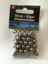 New 50pc Steel Ball Slingshot Ammo 8mm for Catapult * US FREE SHIPPING *
