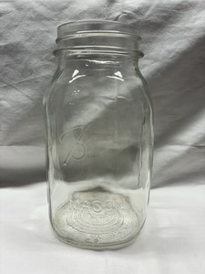 BALL MASON MISPRINTED Extremely RARE Missing Letters Vintage Unique Jar 