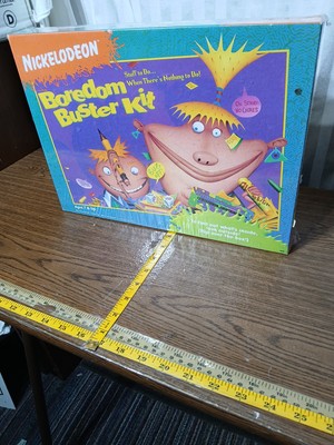 1995 Nickelodeon Boredom Buster Kit New Old Stock Never Opened FAST 1 DAY SHIP