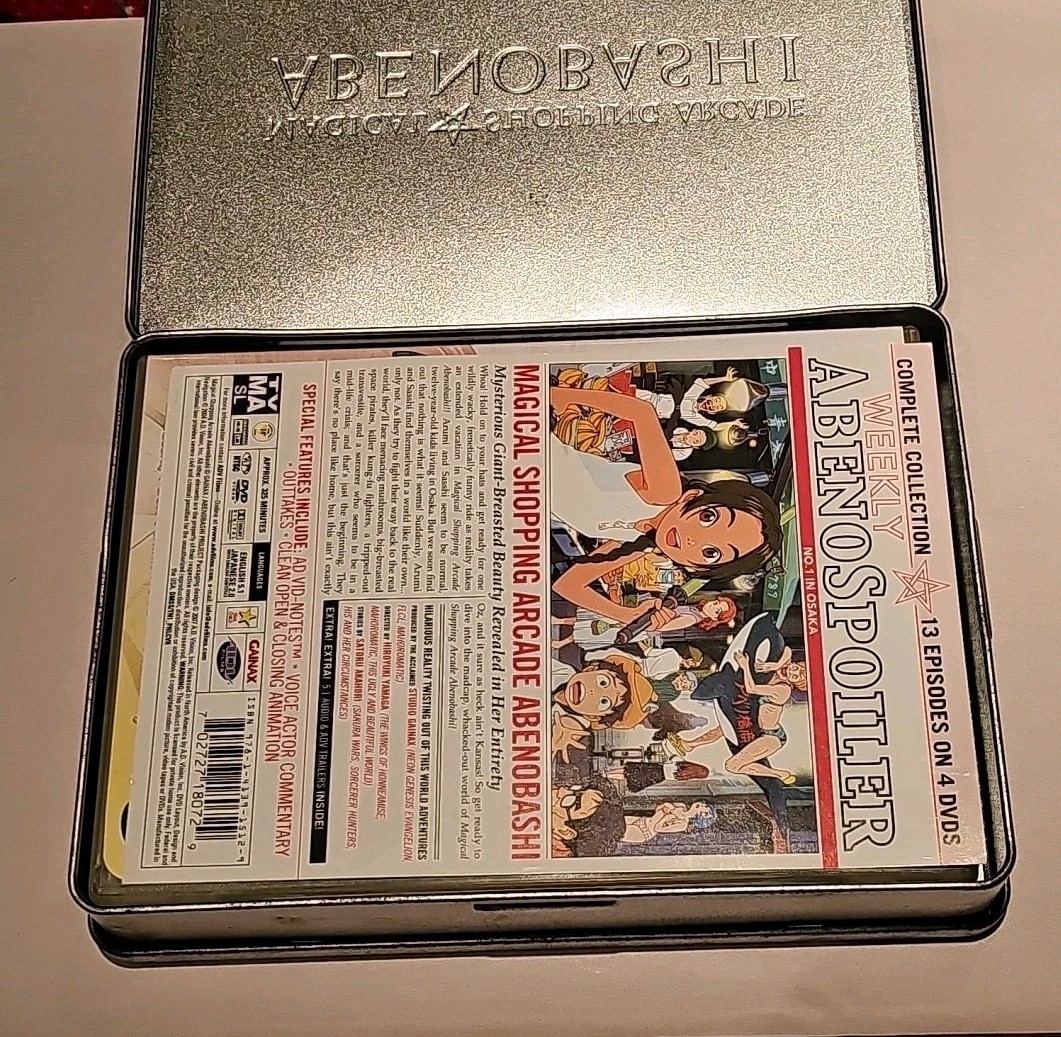 Magical Shopping Arcade Abenobashi (4-Disc DVD Set) Vol 1-4 free