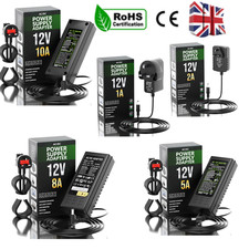 AC-DC 12V 1-10A Power Supply Adapter Charger Transformer for 3528/5050 LED Strip
